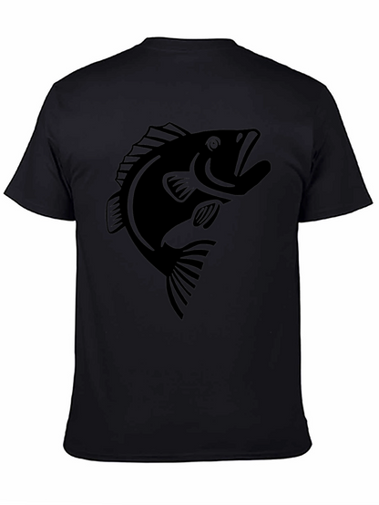 Black Bass Graphic Tee - Angler Style