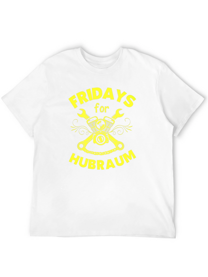 Fridays for Hubraum Black T-Shirt