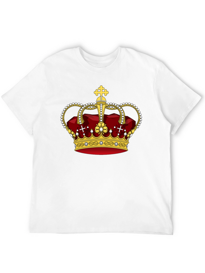 Royal Crown Graphic T-Shirt - Stylish & Unique Design