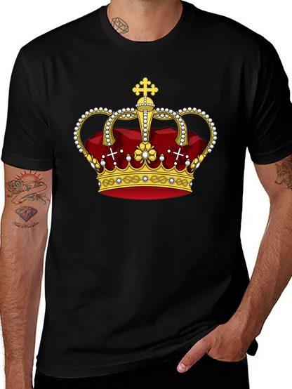 Royal Crown Graphic T-Shirt - Stylish & Unique Design