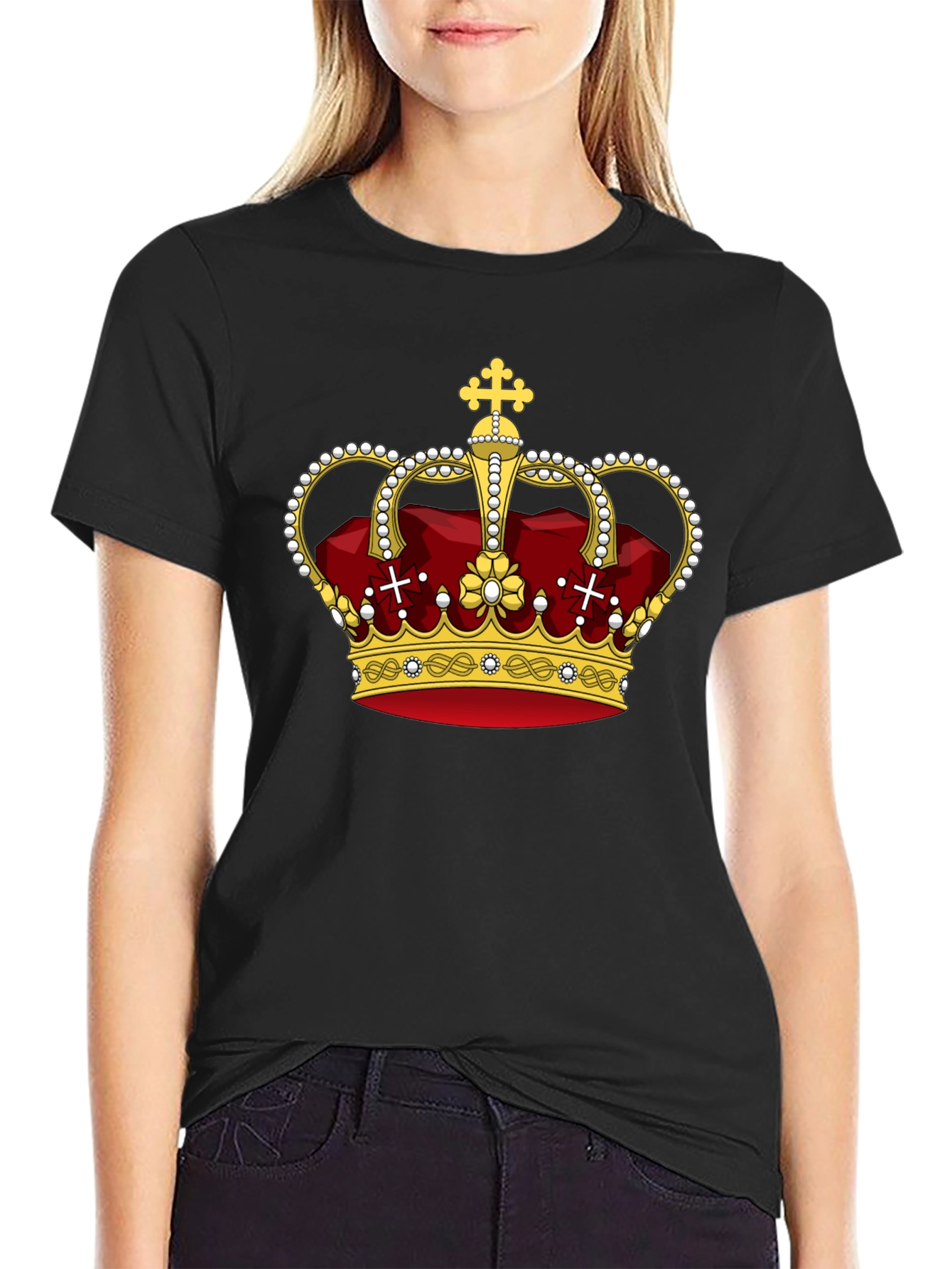 Royal Crown Graphic T-Shirt - Stylish & Unique Design
