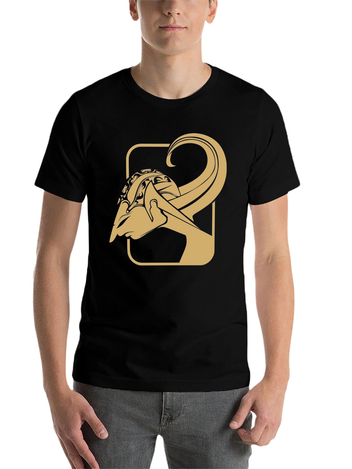 Wayang Shadow Puppet Black T-Shirt