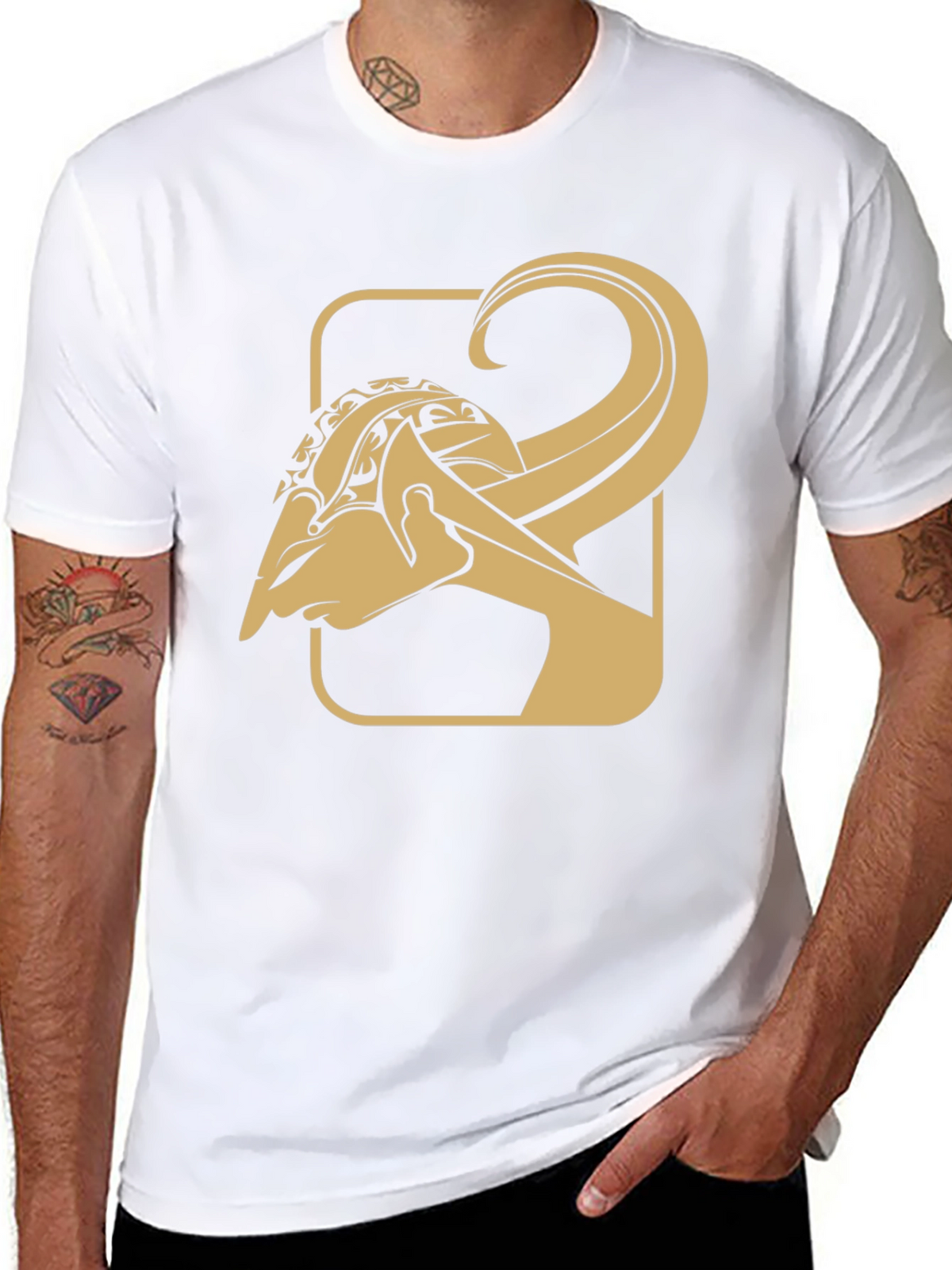Wayang Shadow Puppet Black T-Shirt