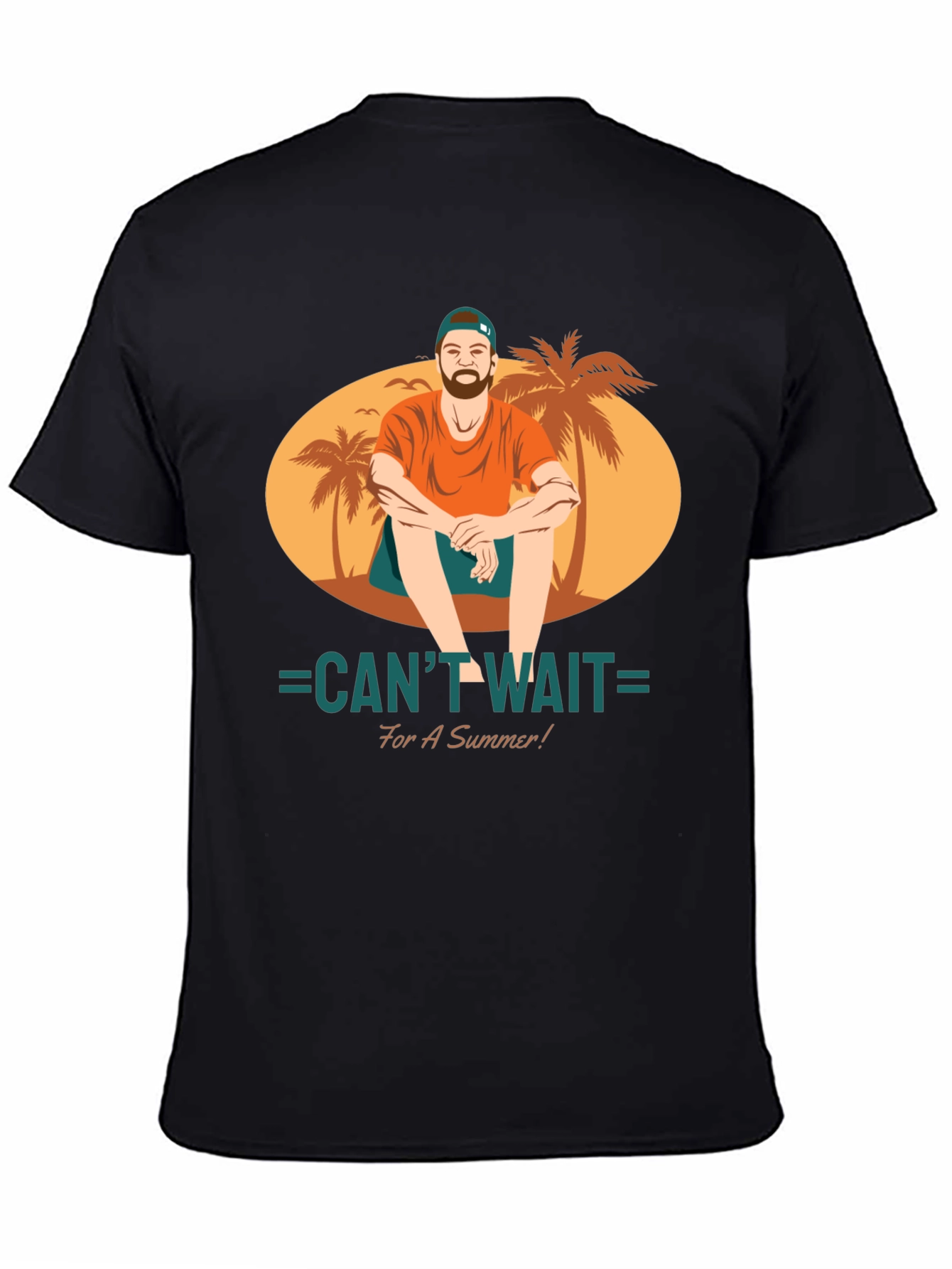 Summer Beach Vibe Graphic T-Shirt