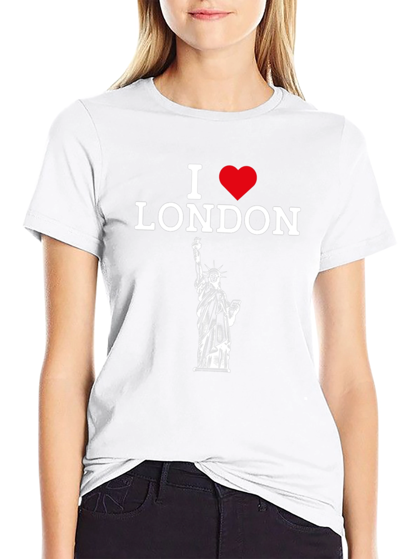 I Love London Statue of Liberty Tee