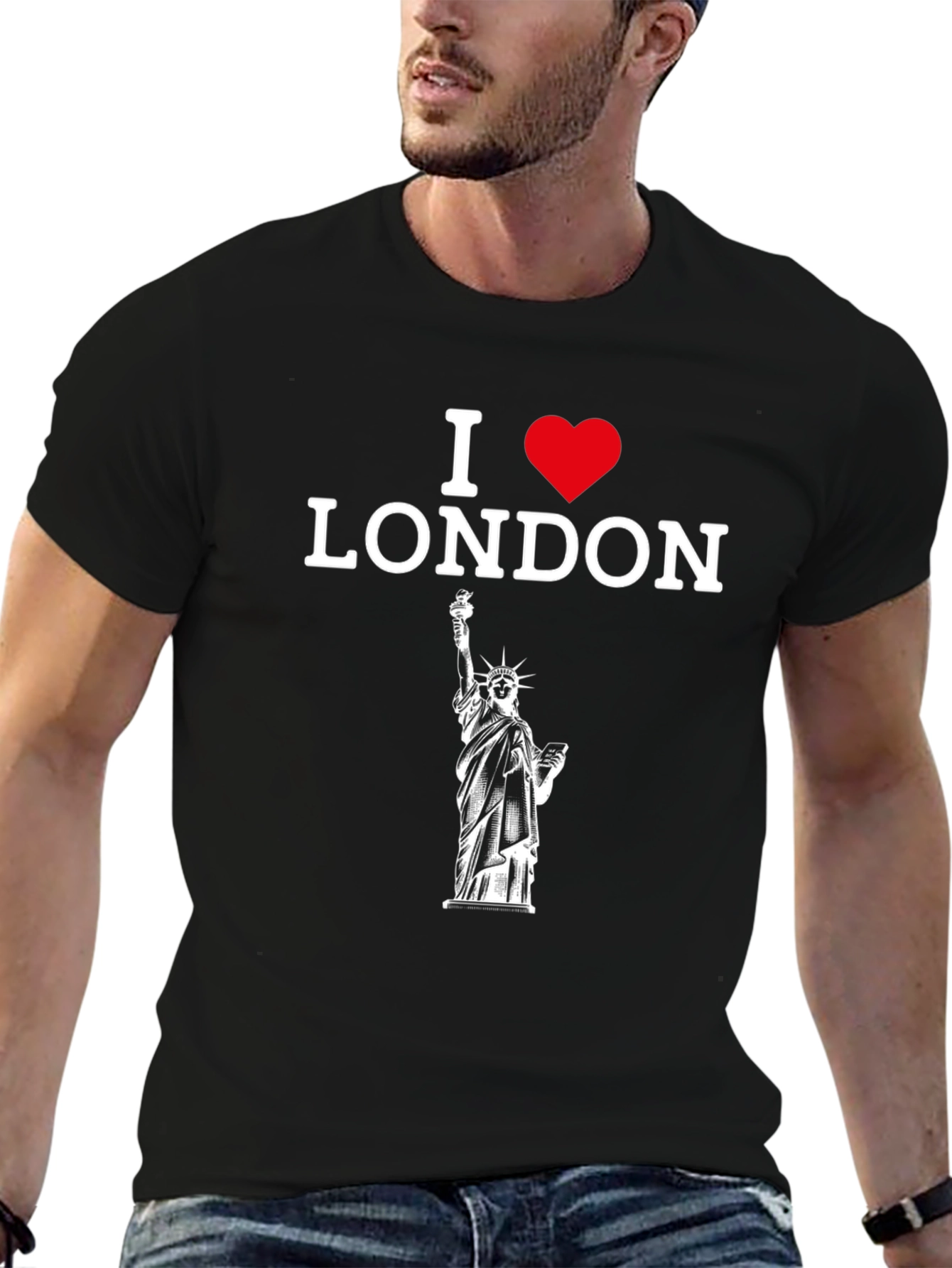 I Love London Statue of Liberty Tee