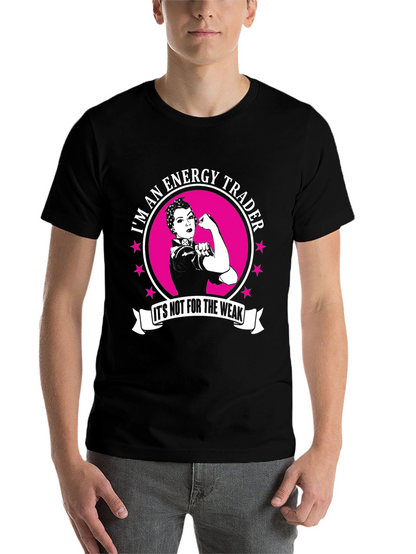 Energy Trader Graphic Tee - Strong Woman Design