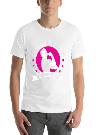 Energy Trader Graphic Tee - Strong Woman Design