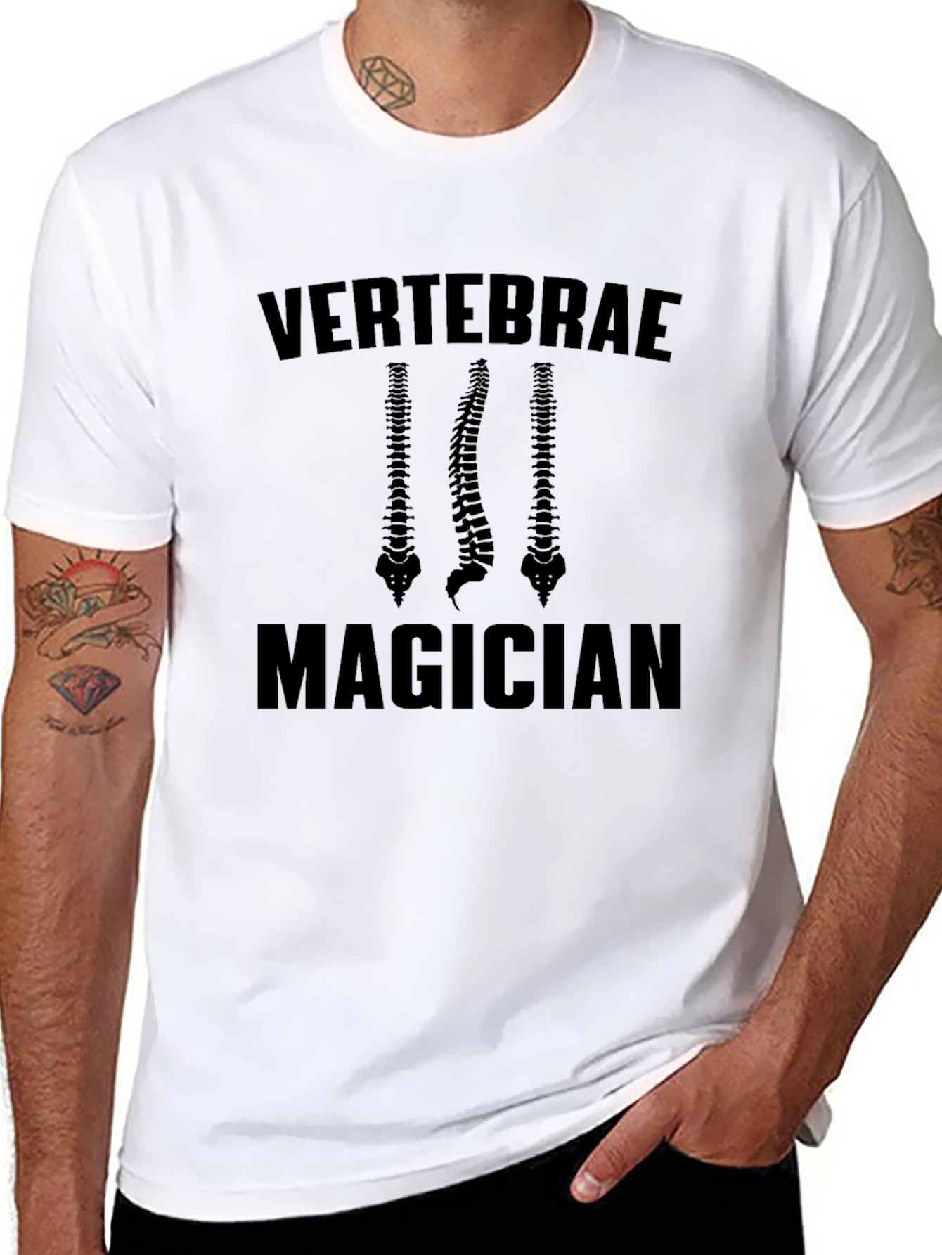 Vertebrae Magician Graphic Tee