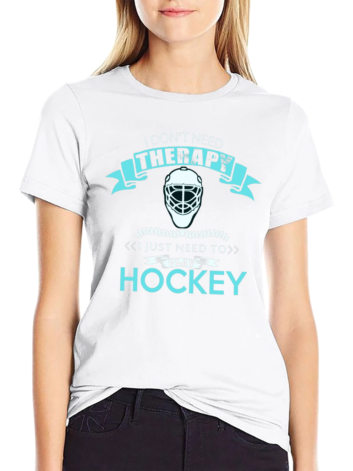 I Dont Need Therapy Hockey T-Shirt