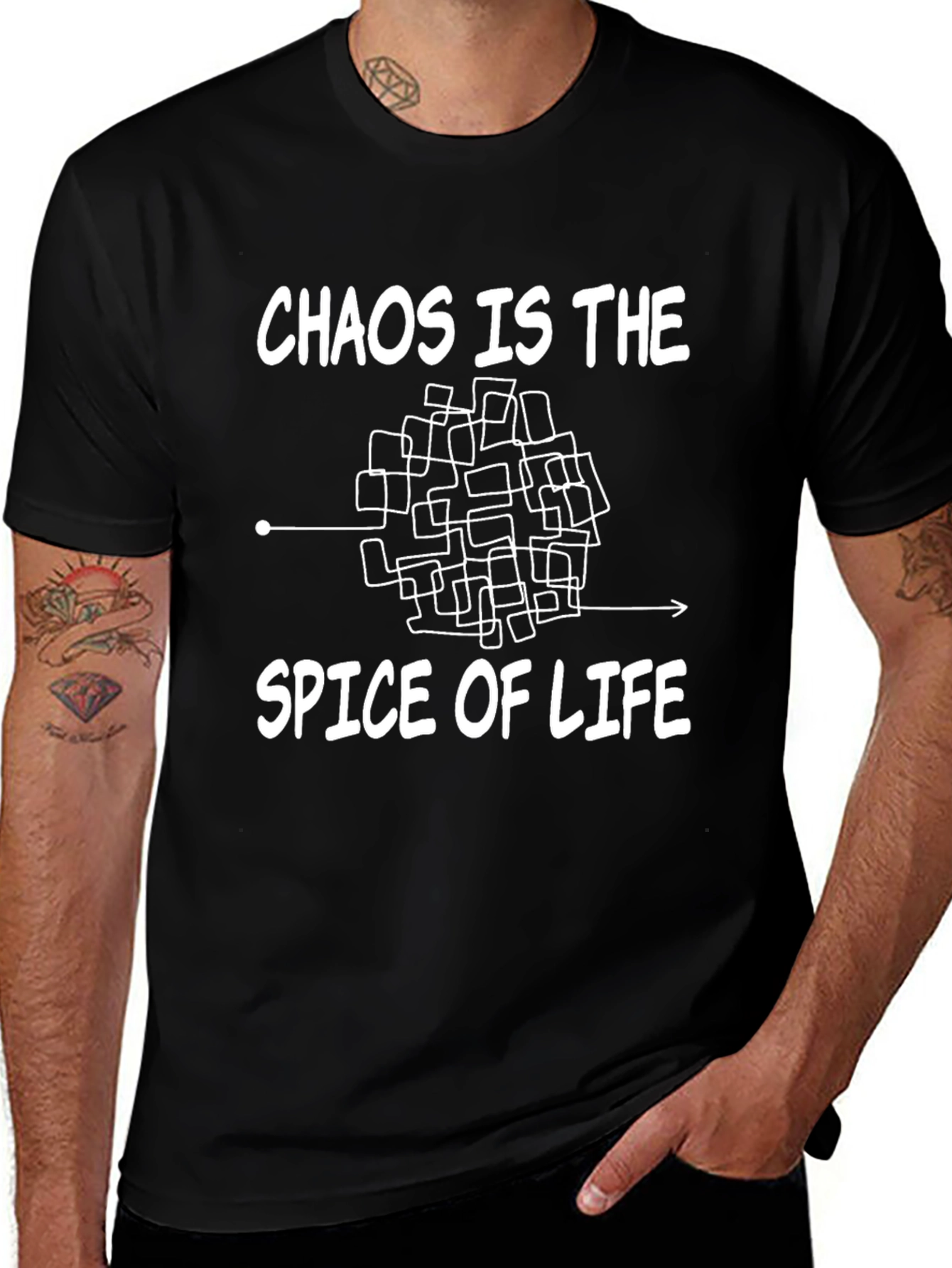 Chaos is the Spice of Life Graphic Tee