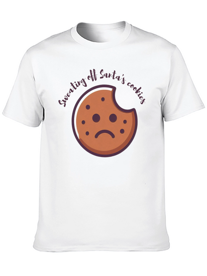 Sweating Santas Cookies Funny T-Shirt