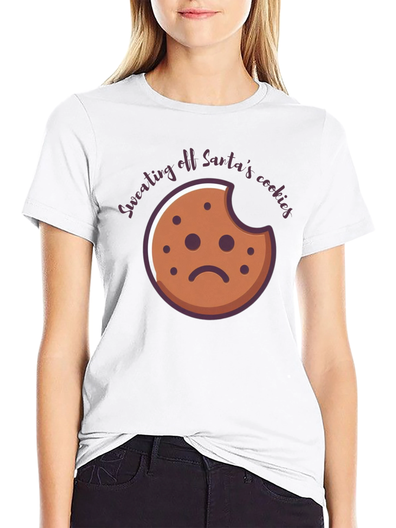 Sweating Santas Cookies Funny T-Shirt
