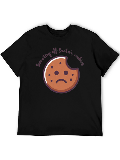 Sweating Santas Cookies Funny T-Shirt