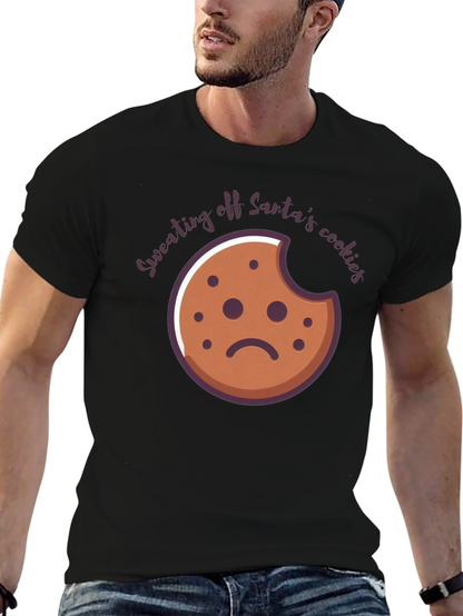 Sweating Santas Cookies Funny T-Shirt