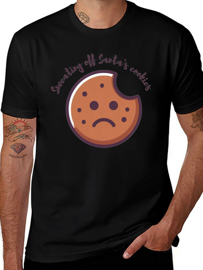 Sweating Santas Cookies Funny T-Shirt