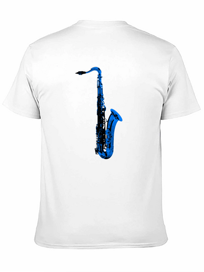 Cool Saxophone Graphic T-Shirt