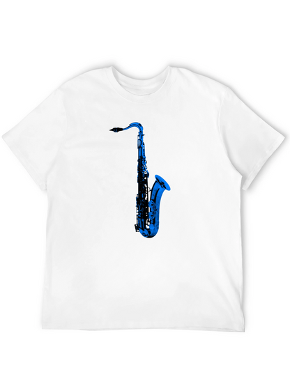Cool Saxophone Graphic T-Shirt