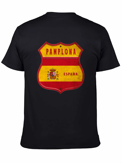 Pamplona Espana Shield T-Shirt