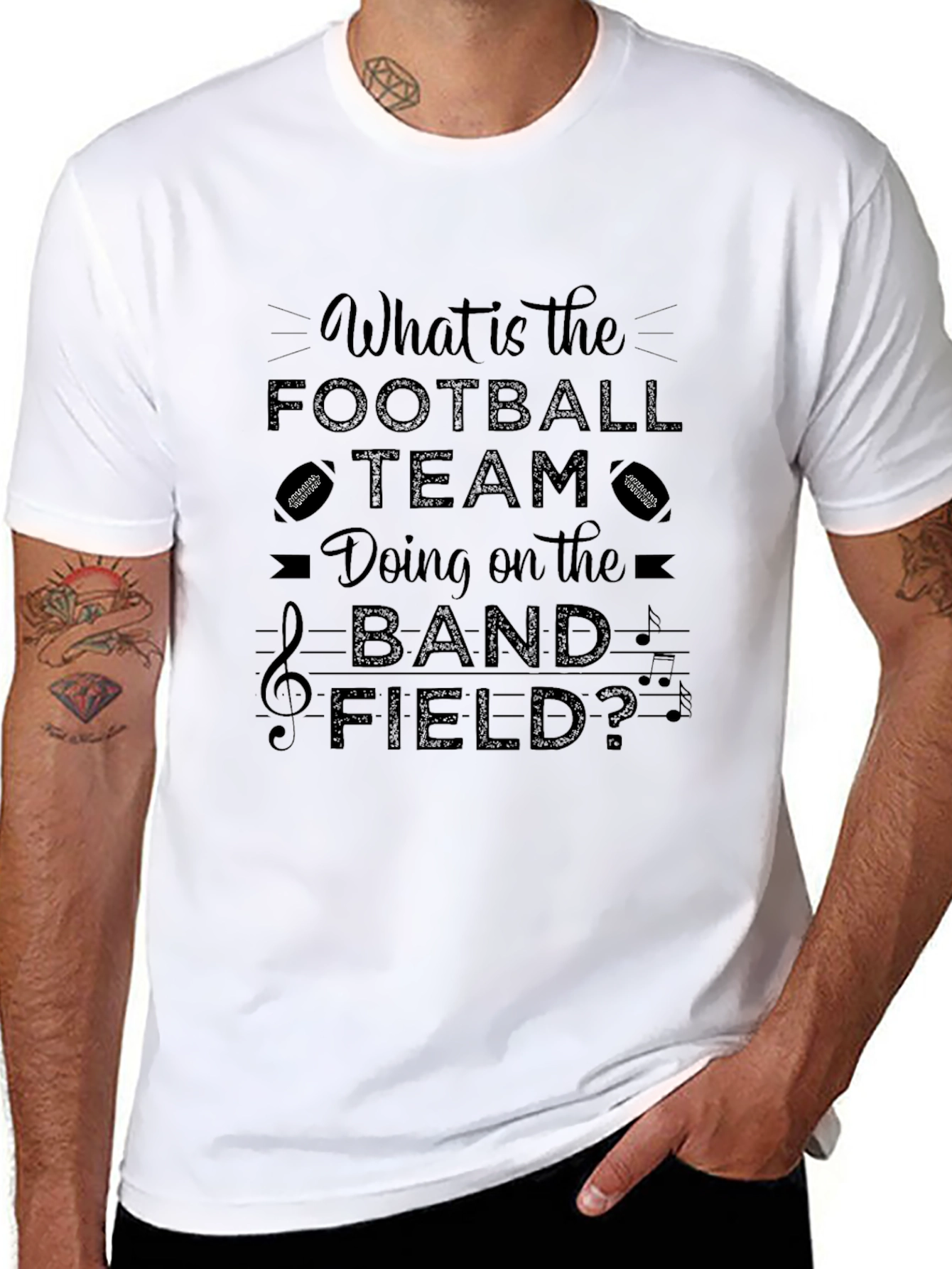 Football Band T-Shirt