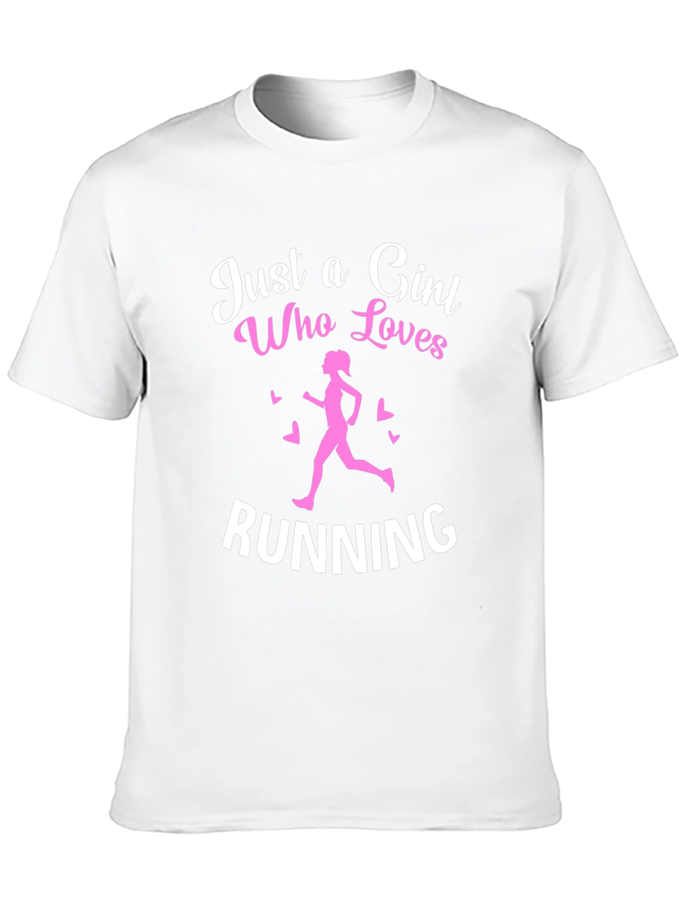 Running Girl Graphic T-Shirt