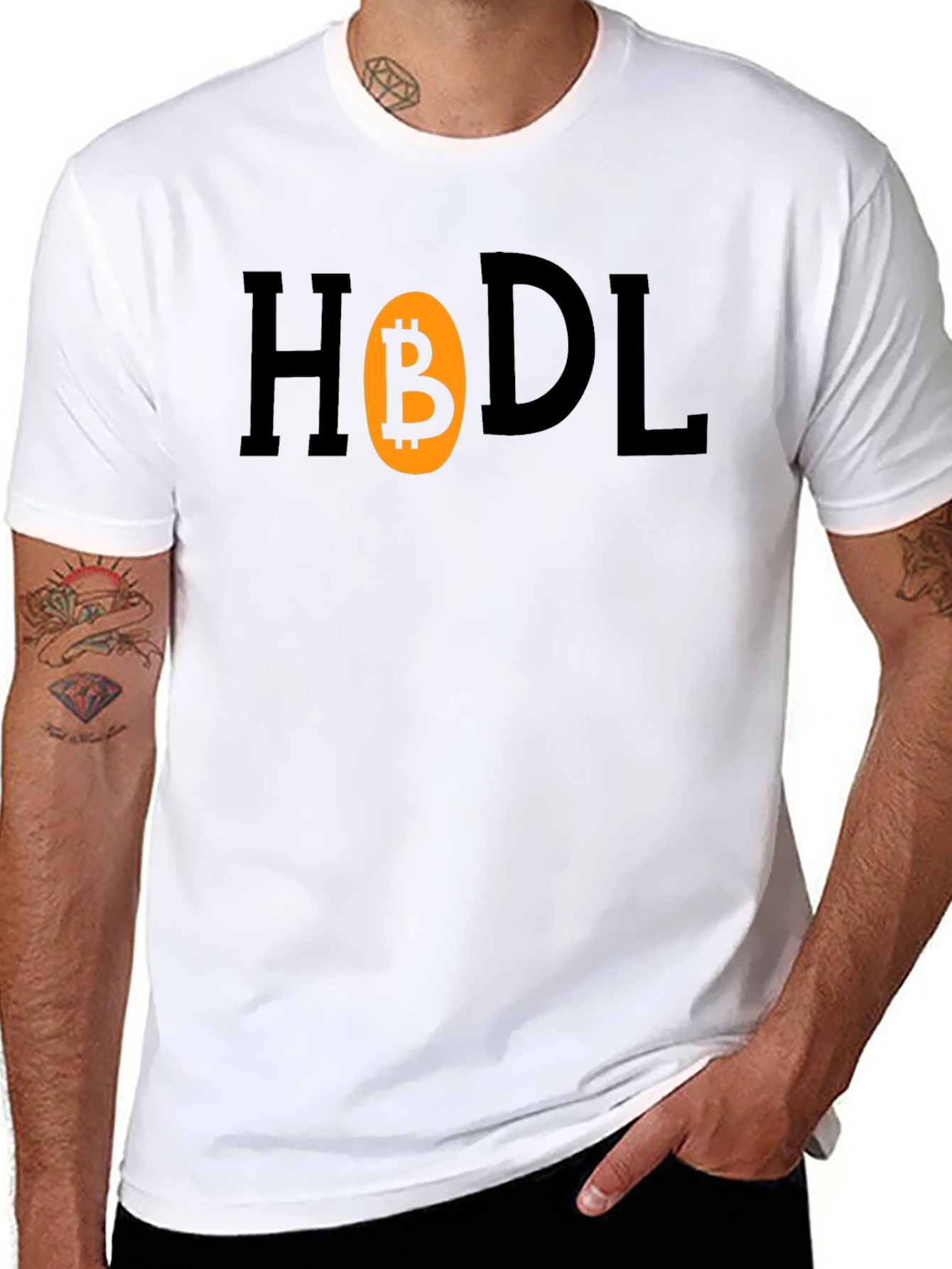 HODL Bitcoin T-Shirt - Crypto Investor Tee
