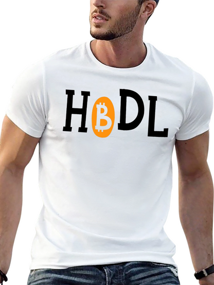 HODL Bitcoin T-Shirt - Crypto Investor Tee
