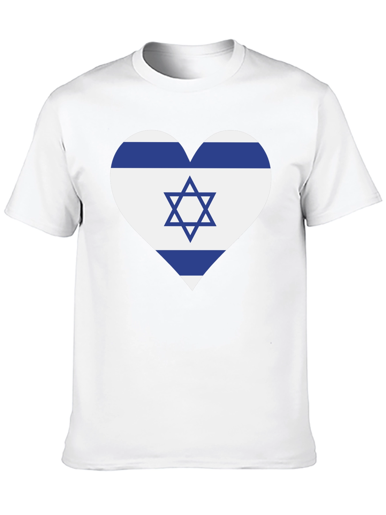 Israel Flag Heart T-Shirt