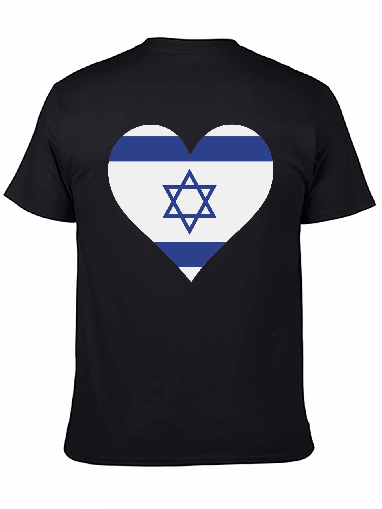 Israel Flag Heart T-Shirt