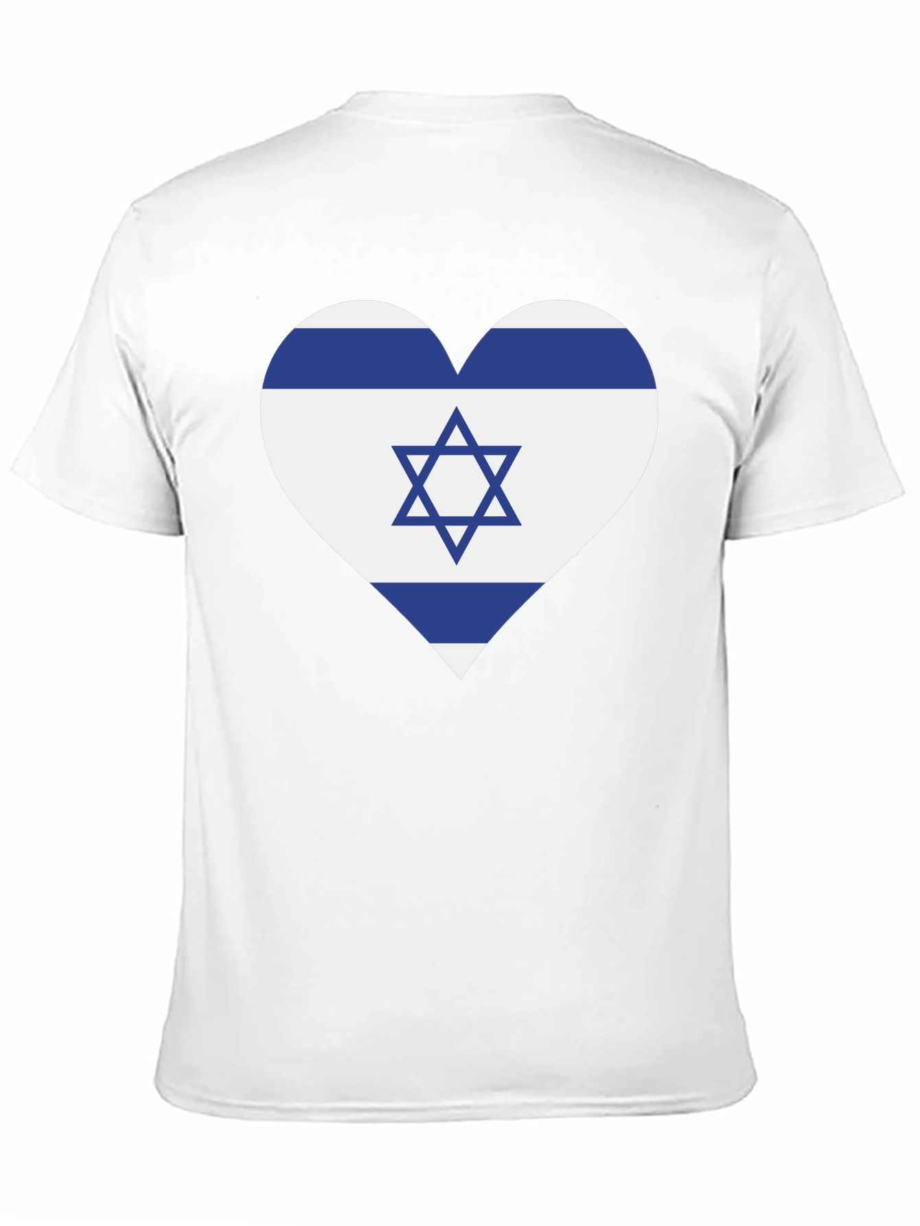 Israel Flag Heart T-Shirt