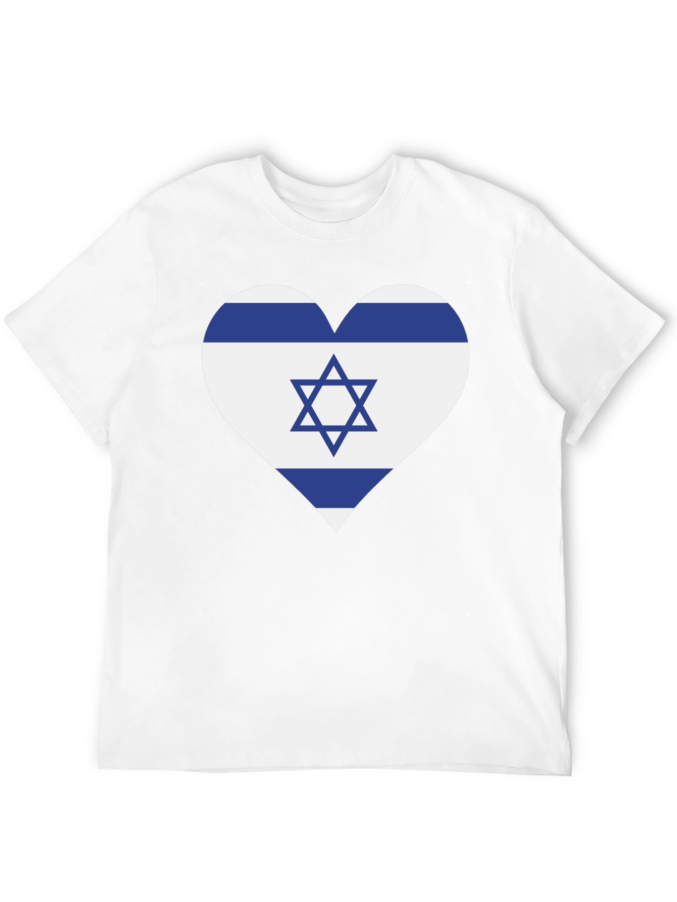 Israel Flag Heart T-Shirt