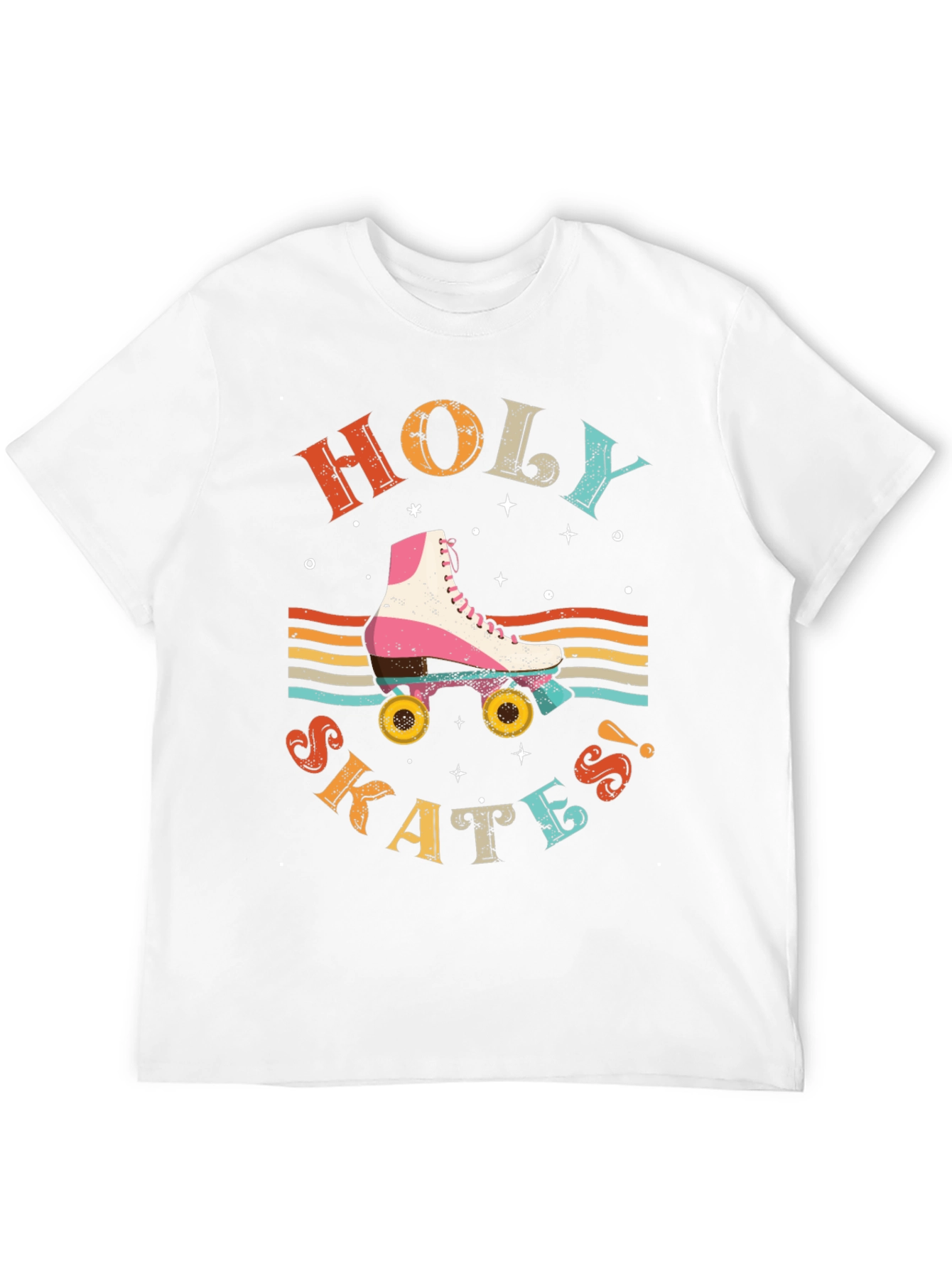 Retro Holy Skates Graphic T-Shirt