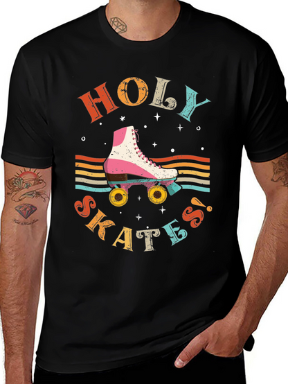 Retro Holy Skates Graphic T-Shirt