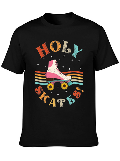Retro Holy Skates Graphic T-Shirt