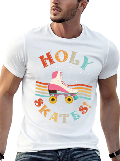 Retro Holy Skates Graphic T-Shirt