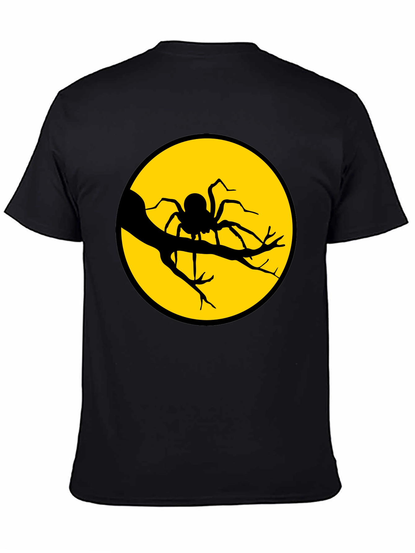 Spider Moon Graphic Tee - Halloween T-Shirt