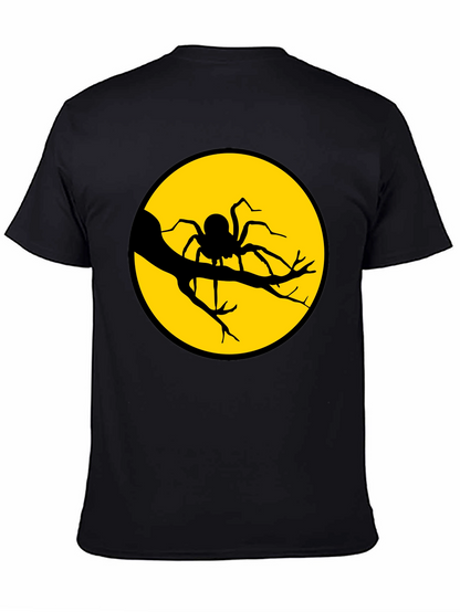 Spider Moon Graphic Tee - Halloween T-Shirt