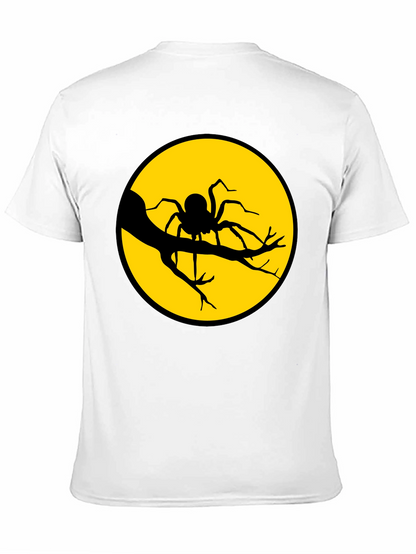 Spider Moon Graphic Tee - Halloween T-Shirt