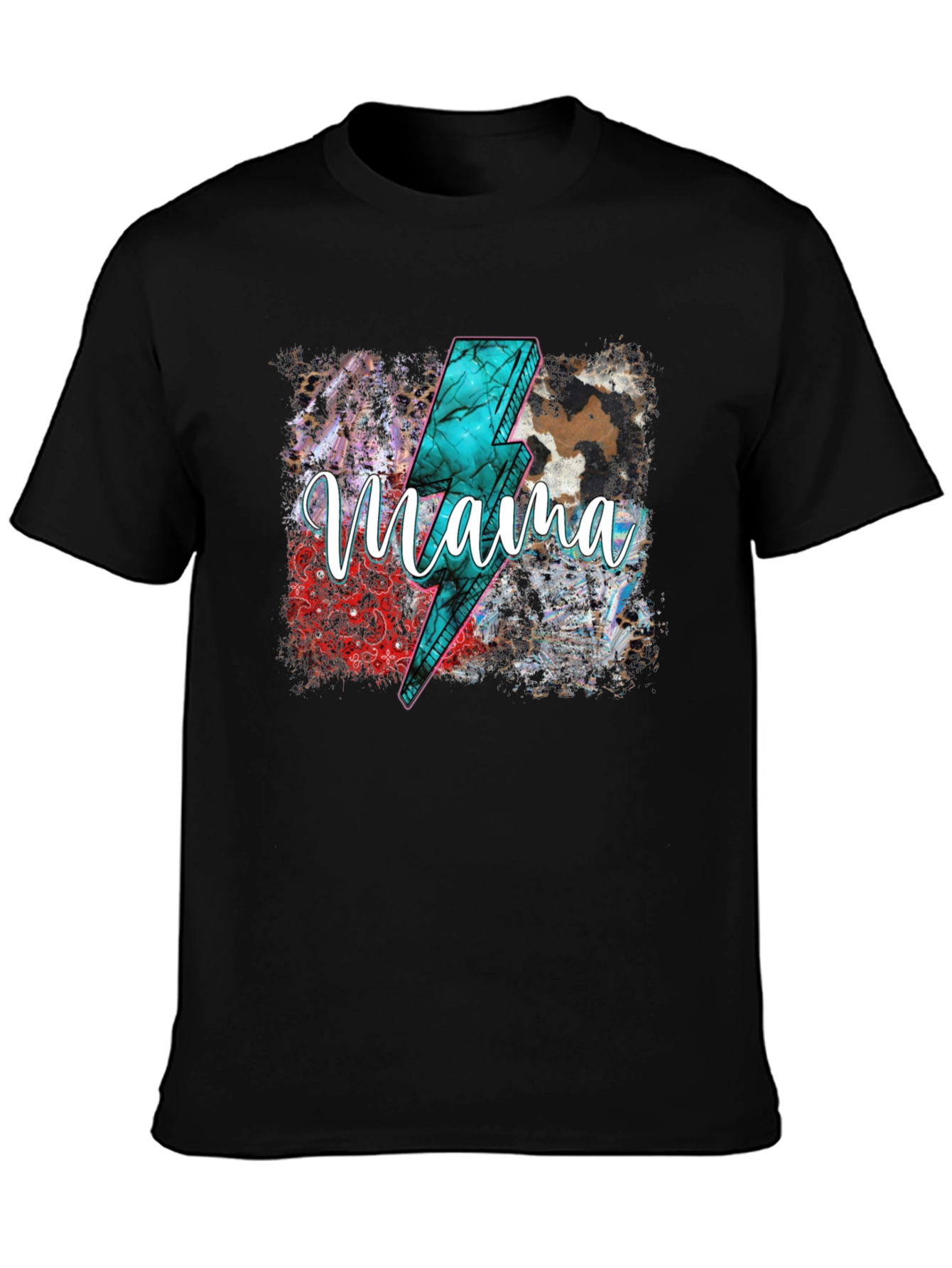 Mama Lightning Bolt Graphic Tee