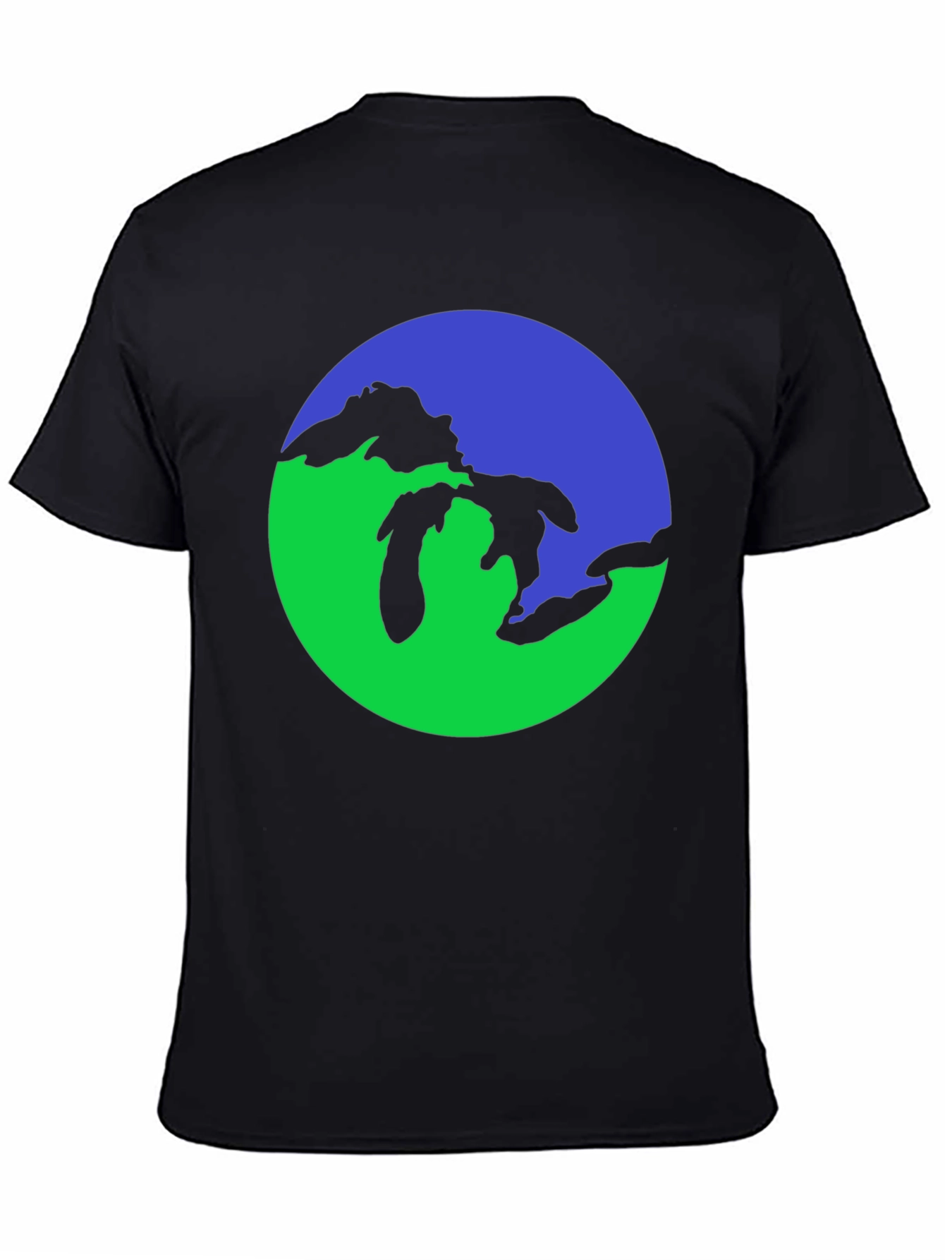 Great Lakes Graphic Tee - Black
