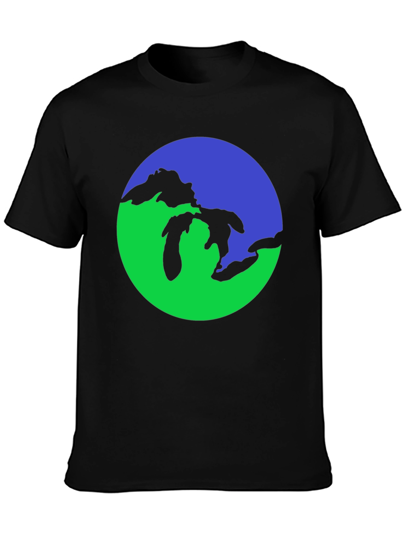 Great Lakes Graphic Tee - Black