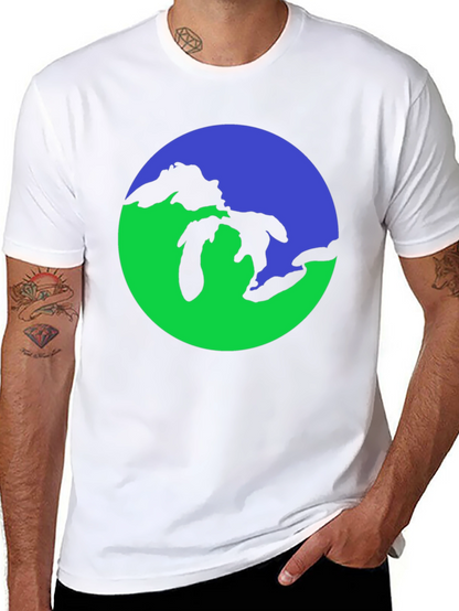 Great Lakes Graphic Tee - Black