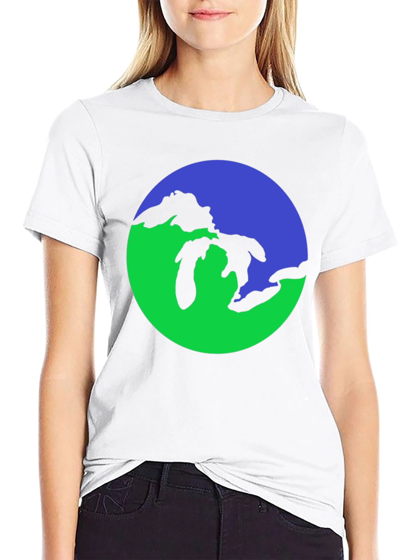 Great Lakes Graphic Tee - Black