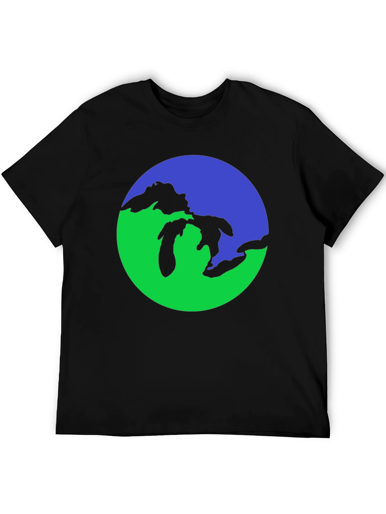 Great Lakes Graphic Tee - Black