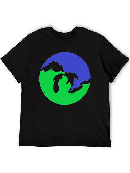 Great Lakes Graphic Tee - Black