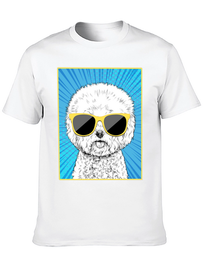 Cool Dog Graphic Tee - Unisex Cotton T-Shirt
