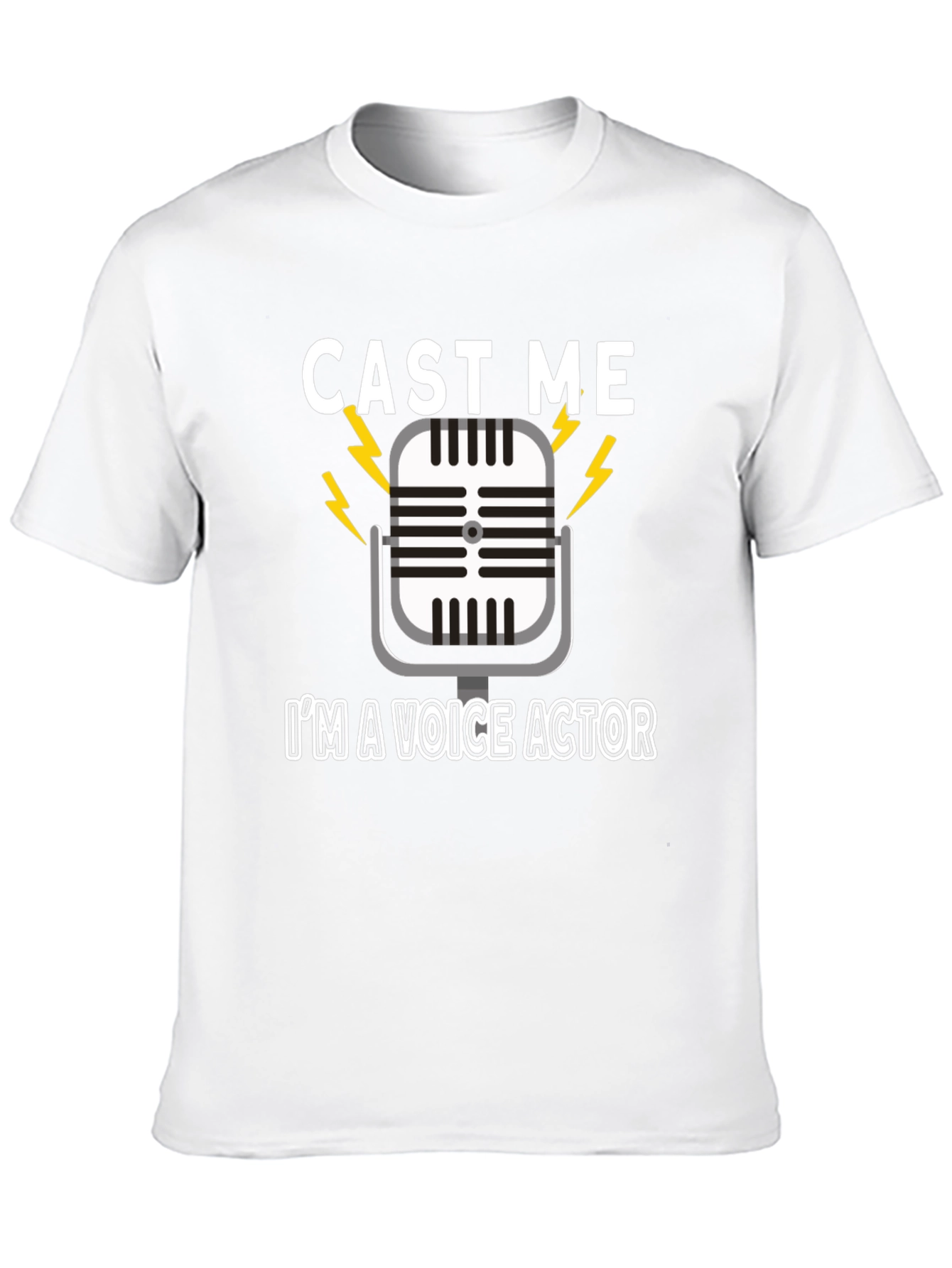 Cast Me Voice Actor T-Shirt