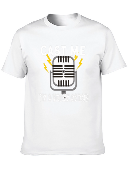 Cast Me Voice Actor T-Shirt
