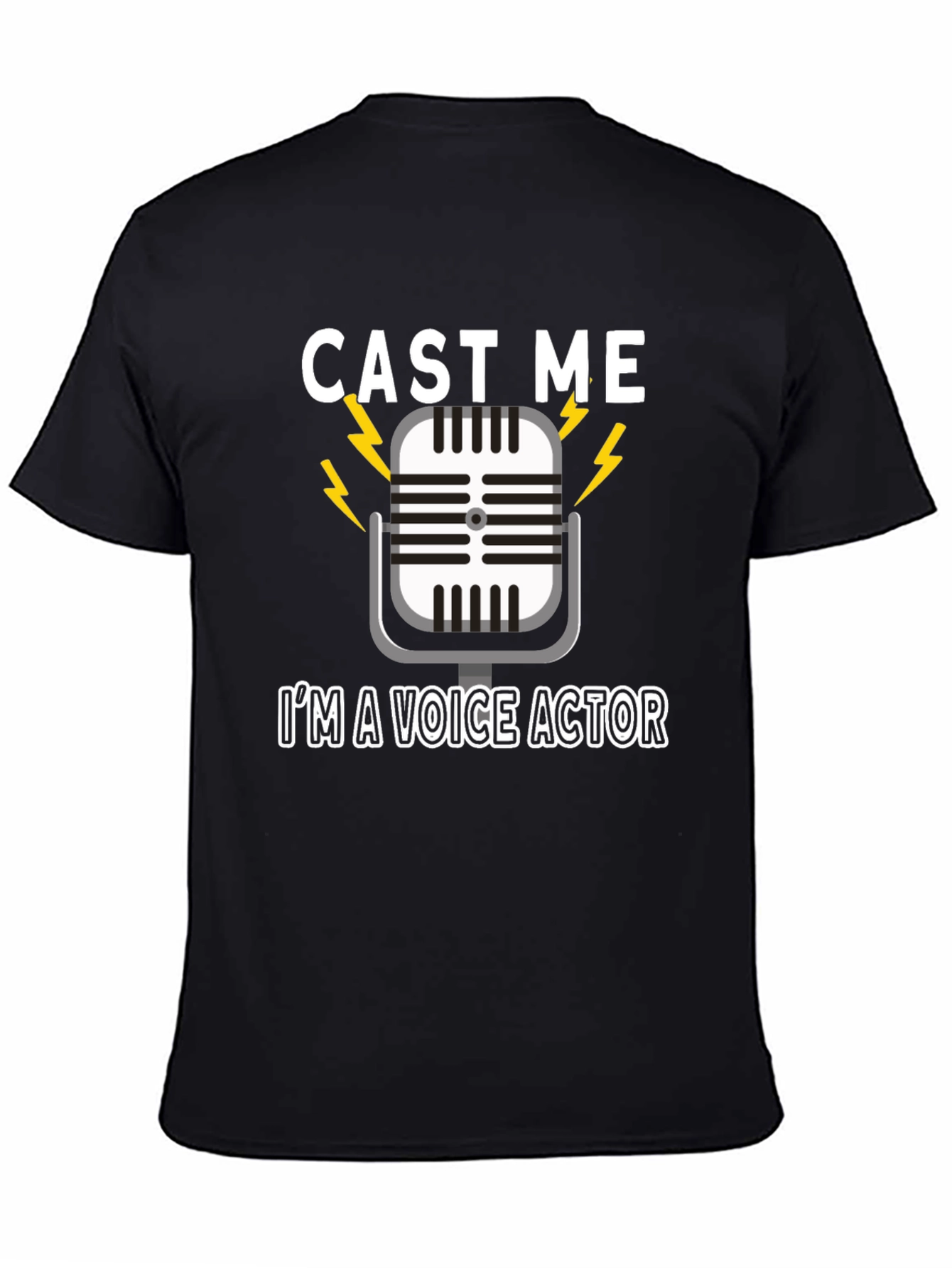 Cast Me Voice Actor T-Shirt