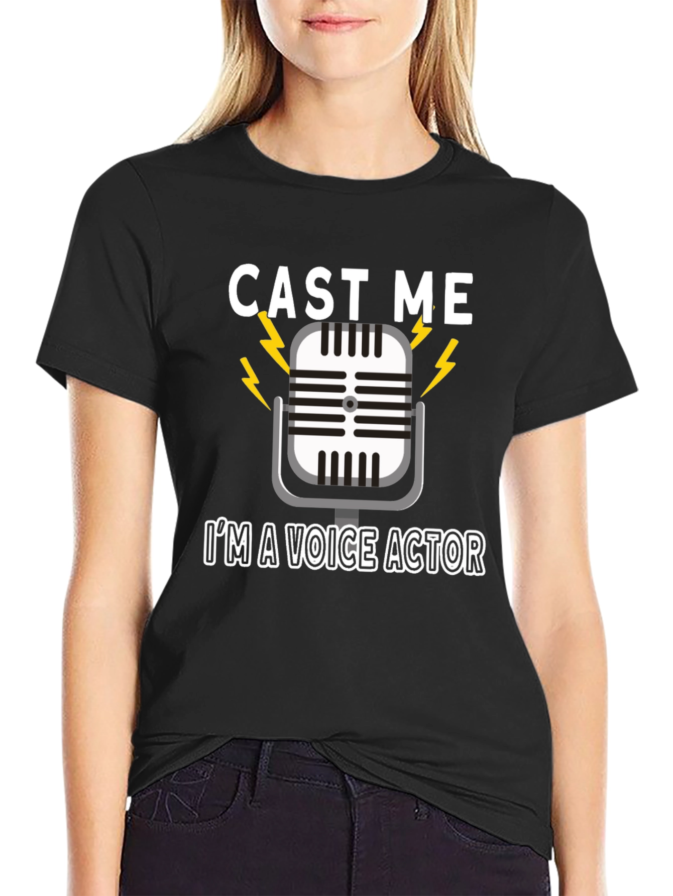 Cast Me Voice Actor T-Shirt